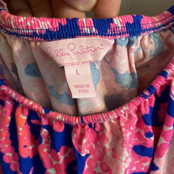 Lilly Pulitzer Ruffled Top - Picture 2 of 6